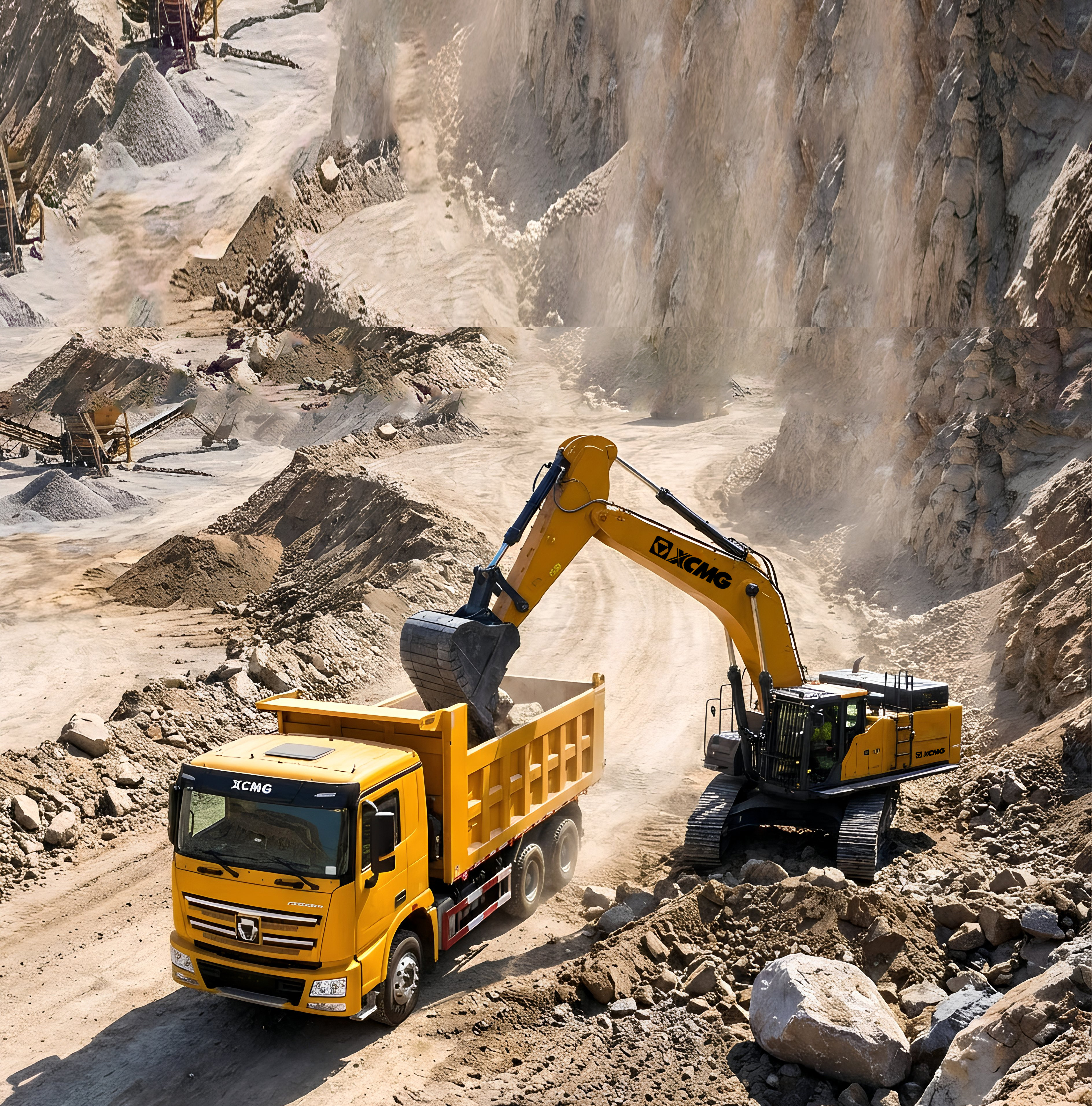 XCMG excavator equipment